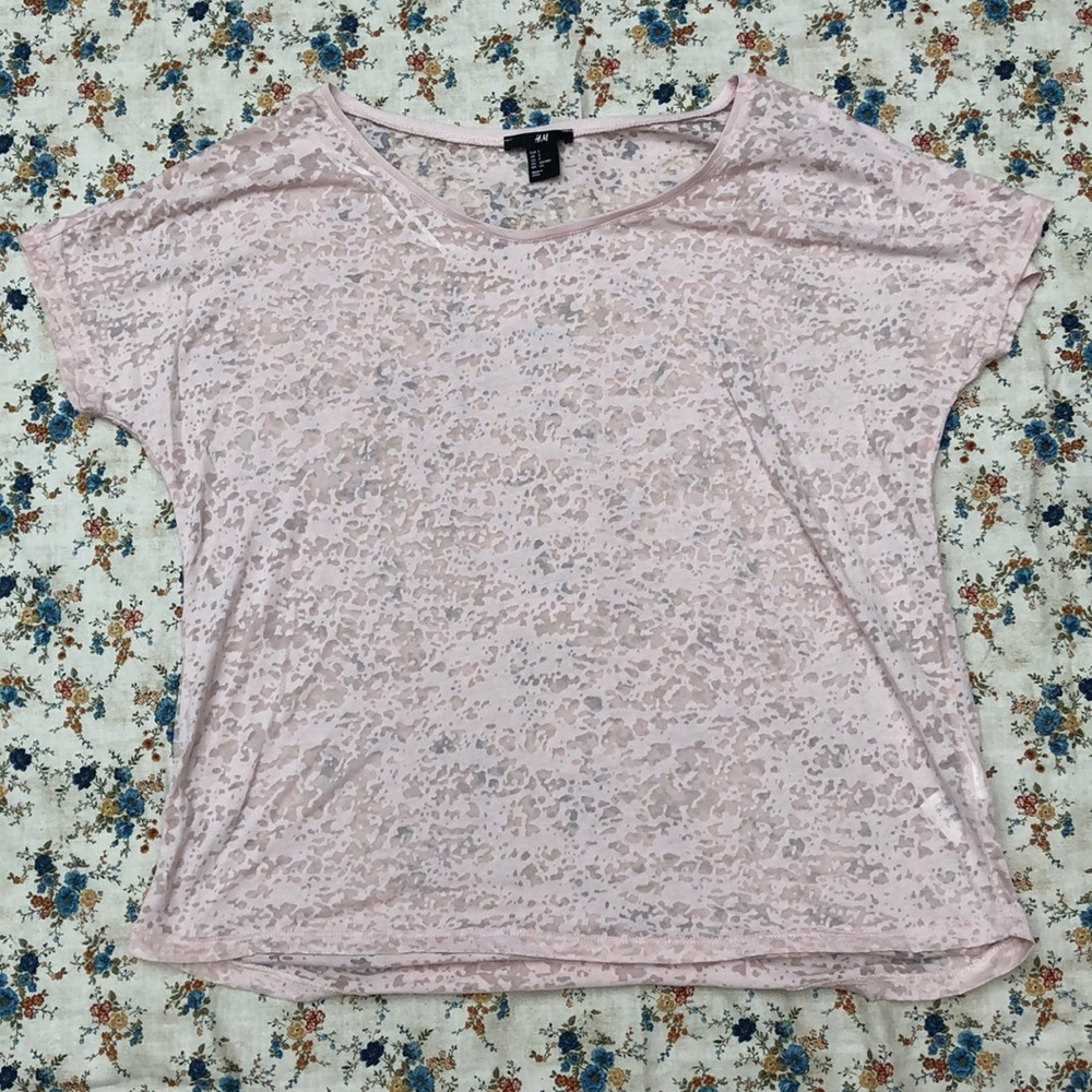 Pink Sheer Shirt